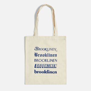 NEW The Brooklinen Canvas Tote (Natural) OS